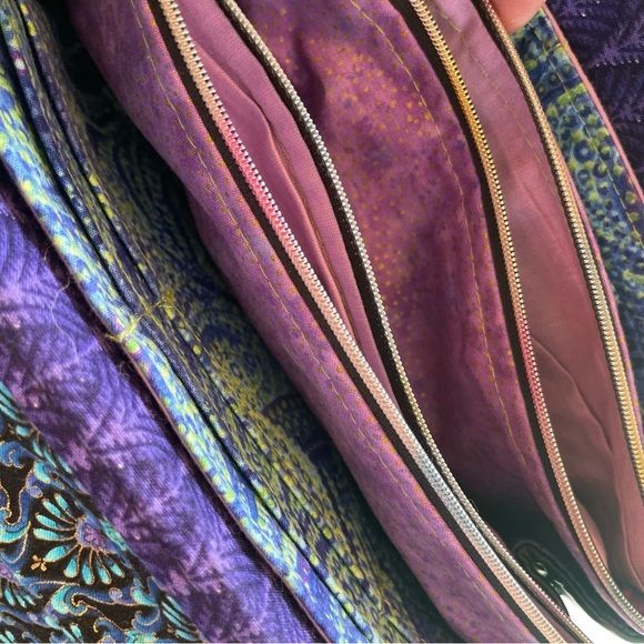 Handmade clutch purse with strap - Picture 3 of 8